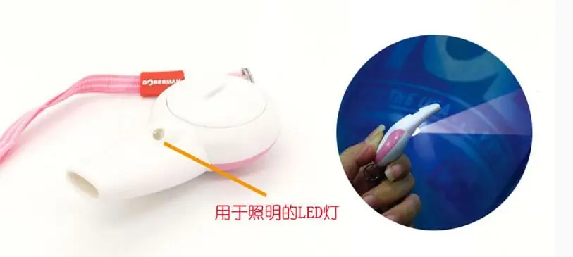 10pcs Pink Little loud electronic Whistle alarm DOBERMAN DOG SECURITY Use for Em