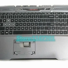 Ноутбук/Тетрадь клавиатура/верхний регистр/крышка/Корпус/основа для MECHREVO X6 X6Ti X6TI-S Подсветка нам черный/серебристый