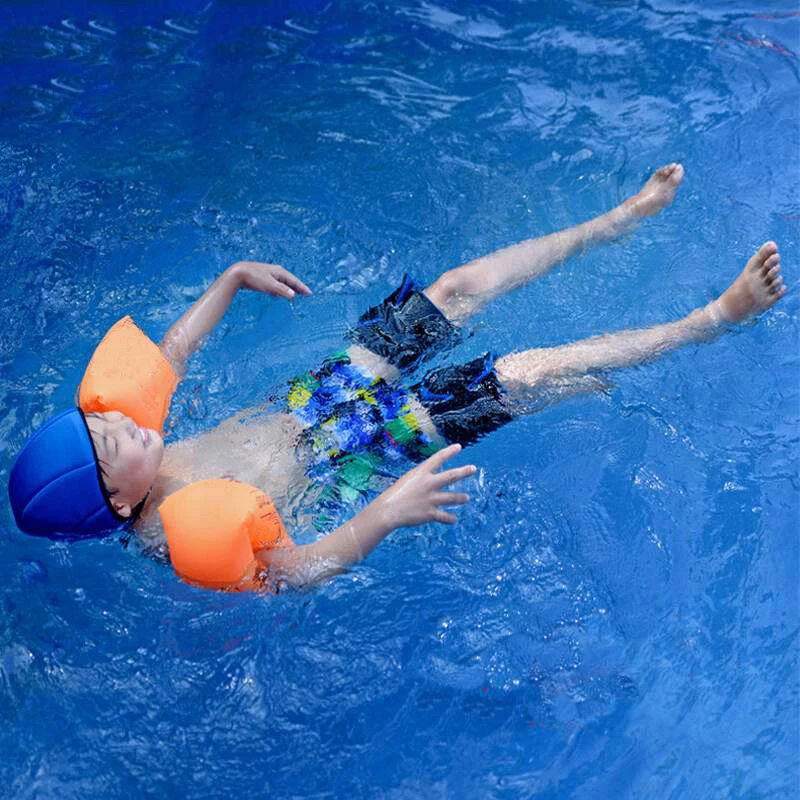 

2PCS/Pair Inflatable Children Learn To Swim Accessories Quality Plastic Safety Kids Arm Floats Swimming Trainer Floating Ring