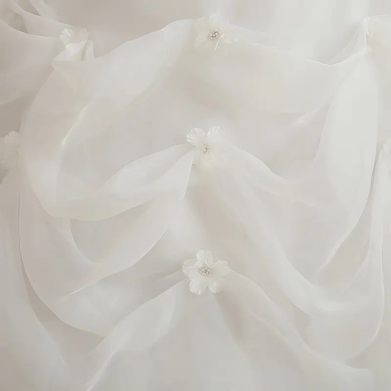 Женское свадебное платье It's yiiya белое до пола с открытым плечом на лето 2017|vestidos de