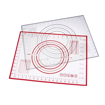 

30*40 Liners Kneading Dough Mat Cooking Tool Non-Stick Silicone Baking Mats Pad Baking Sheet Glass Pizza Cake Sugar Craft Pastry