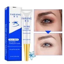 Для ухода за областью вокруг глаз Чай дерево натуральное разглаживание морщин темных кругов под глазами против старения, забота о глазах, отечность увлажняющий шесть пептидов отбеливание T77