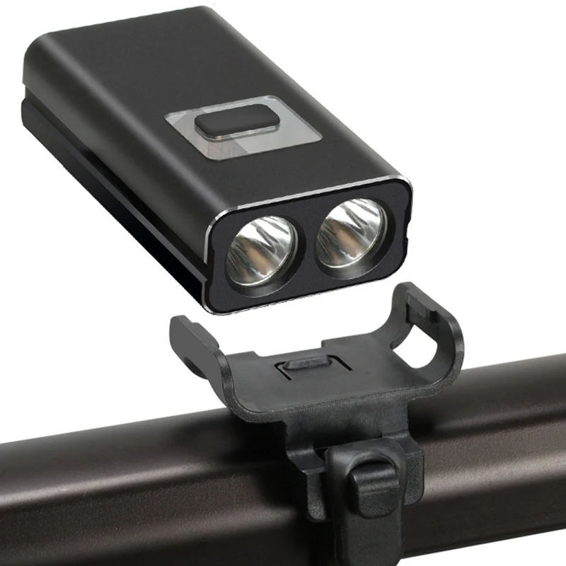Discount Bicycle Strong Light 600 Lumen USB Rechargeable Bike Front Headlight Cycling Flashlight Waterproof 2200mAh  LED Lamp 6 Mode 5