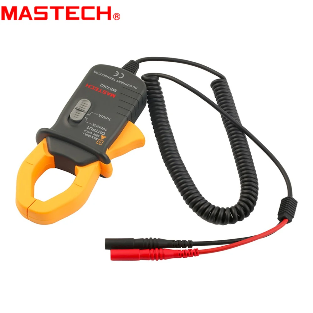 

MASTECH MS3302 AC Current Transducer 0.1A-400A a.c. RMS Clamp Meter