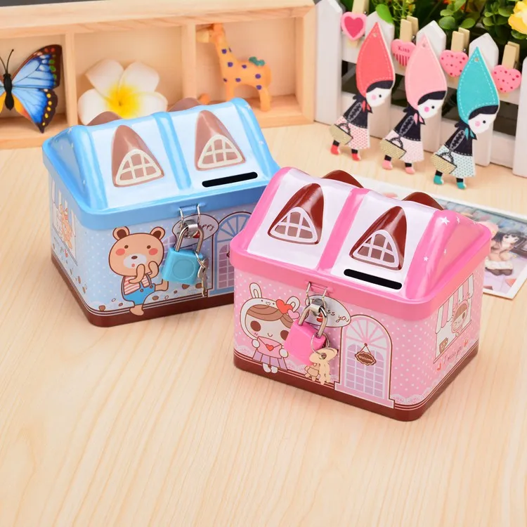 Hucha Large Piggy Bank Safe Box alcancia Machine Money Coin For Kids | Дом и сад