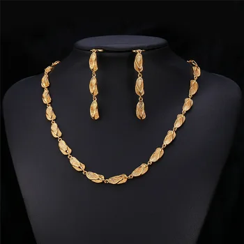 

Kpop Slipper Set Pendant Necklace Earring Gift Gold/Silver Color Sandbeach Trendy Summer For Women Jewelry Set NE203