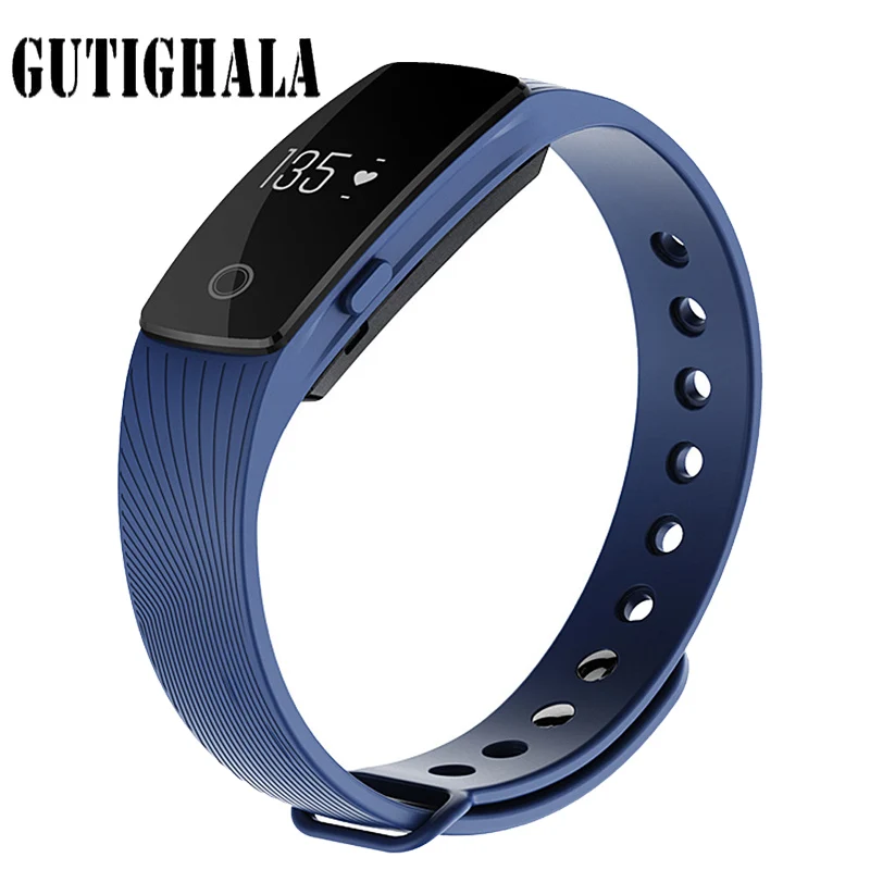 Gutighala ID107 Smart Band Smartband Heart Rate Wristband Fitness Flex Bracelet for Android iOS PK xiaomi