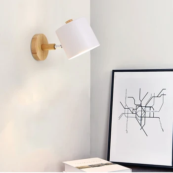 

macarons Modern simple LED wall lamp for bedroom bedside TV corridor aisle kitchen fixture lighting toilet light decoration E27