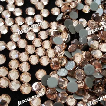 

loose Flatback hotfix crystal ss16 4mm lt peach;colored crystal for chandeliers;crystal hair/car/home accessories;Free shipping
