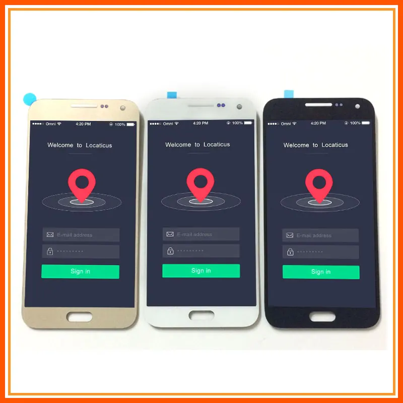 

LCD For Samsung Galaxy E5 LCD Touch E500 E500F LCD SCREEN E500H E500M LCD Display Panel + Touch Screen Digitizer Sensor Assembly
