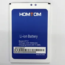 Новинка 3000 мАч батарея для HOMTOM HT17/HT17 PRO мобильный телефон+ номер отслеживания