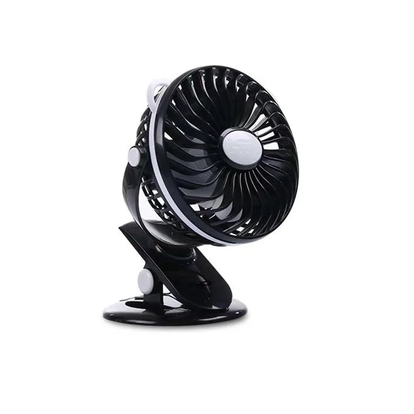 2018 4 colors Portable Mini Table Fan USB Power Clip On