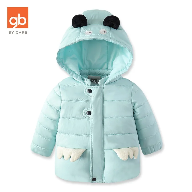

Goodbaby Children's Jacket Warm Cotton Clothing Hooded Long Sleeves Fashion Comfortable Stylish Kids Boys Girls Casual Clothes