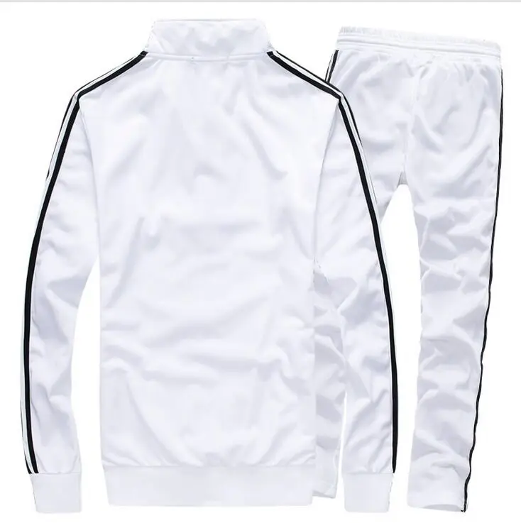 Man Walking Full TrackSuit Jogging Top Bottom Sport Suit Sets Pants Outerwear Trousers