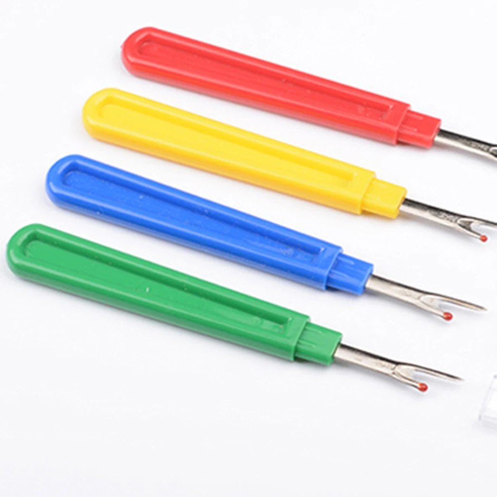 

2019 New Random Color Plastic Handle Craft Thread Cutter Stitch Unpicker Removed Sewing Tool