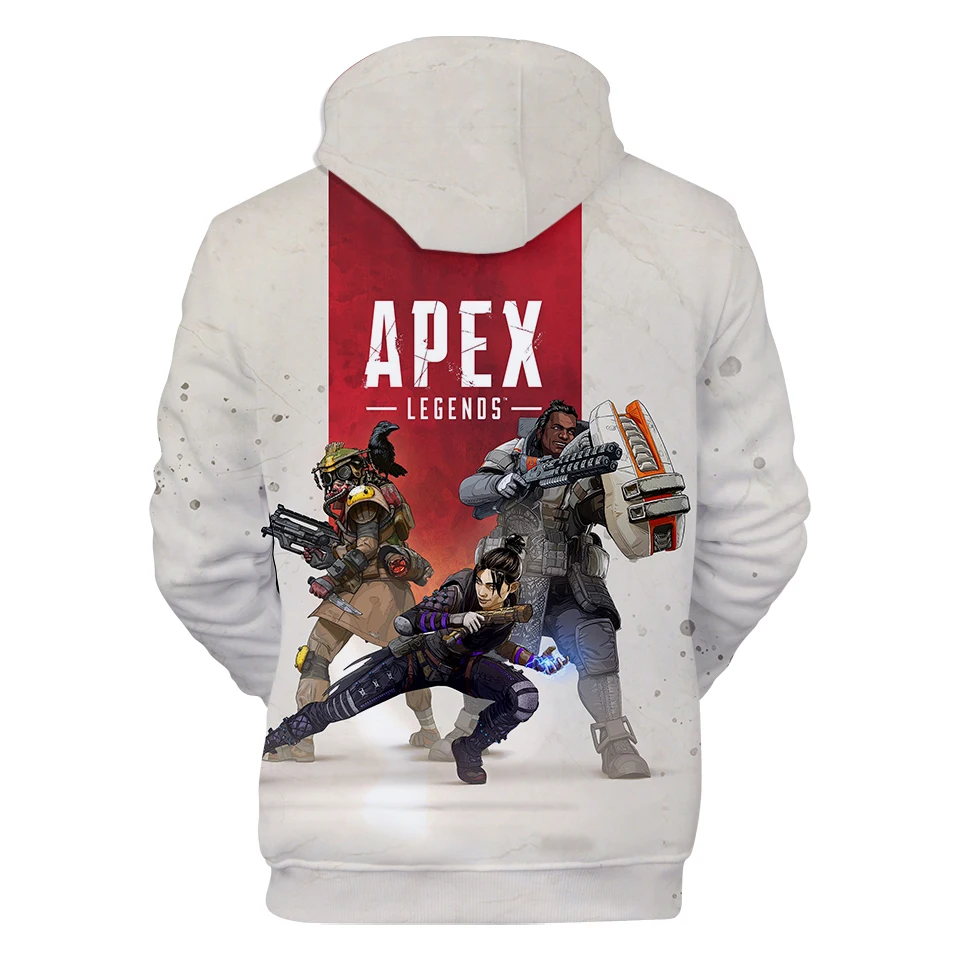 Крутая Мода Apex Legends 3D толстовки Толстовка для мужчин и женщин Harajuku Горячие игры Apex Legends 3D толстовки Мужская Толстовка Топ