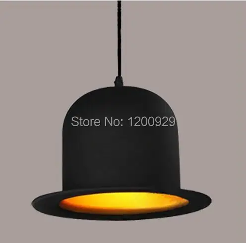 bowler hat chandelier