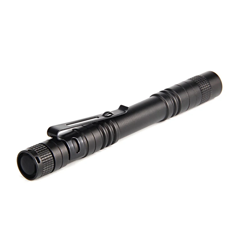 Koop PANYUE 2 Packs Draagbare Mini Penlight R3 300LM LED Zaklamp Zaklamp Pocket Licht 1 Schakelaar Modi Outdoor Camping Licht Lamp