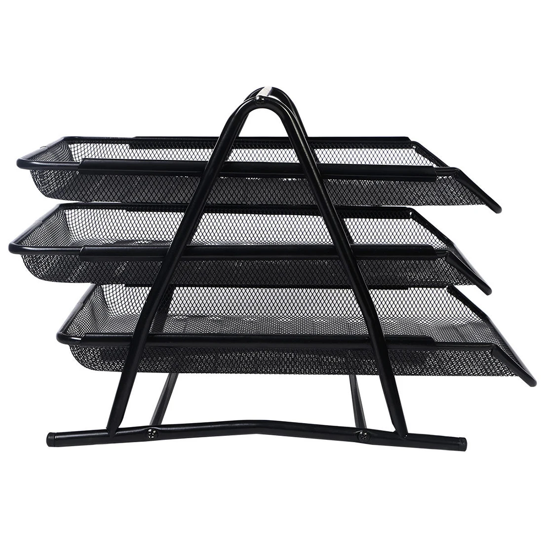 

Affordable Office Filing Trays Holder A4 Document Letter Paper Wire Mesh Storage Organiser