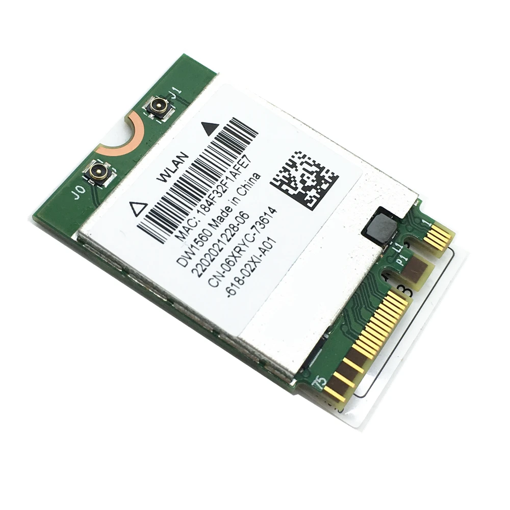 Абсолютно Новый DW1560 BCM94352Z 802.11ac NGFF M.2 867 Мбит/с BCM94352 Bluetooth 4 0 WiFi беспроводная карта