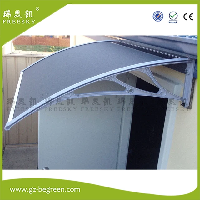 Ypx300cm 100x600cm Door Canopy Awning Rain Shelter Front Back Porch Shade Patio Roof Cover Ypx300cm 100x600cm Door Canopy Awning Rain Shelter Front Back Porch Shade Patio Roof Cover