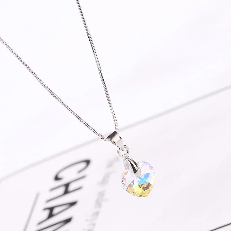 Милое мини ожерелье с подвеской в виде сердца Xilion Ms Betti 2018 кристаллом от Swarovski