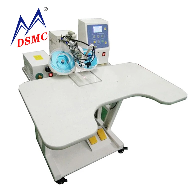 

Ultrasonic semi automatic DS-1M150 rhinestone hot fix machine garments printing machine