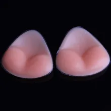 Силиконовые треугольные прокладки, купальник, пуш-ап, бюстгальтер для груди, бюстгальтер для увеличения груди