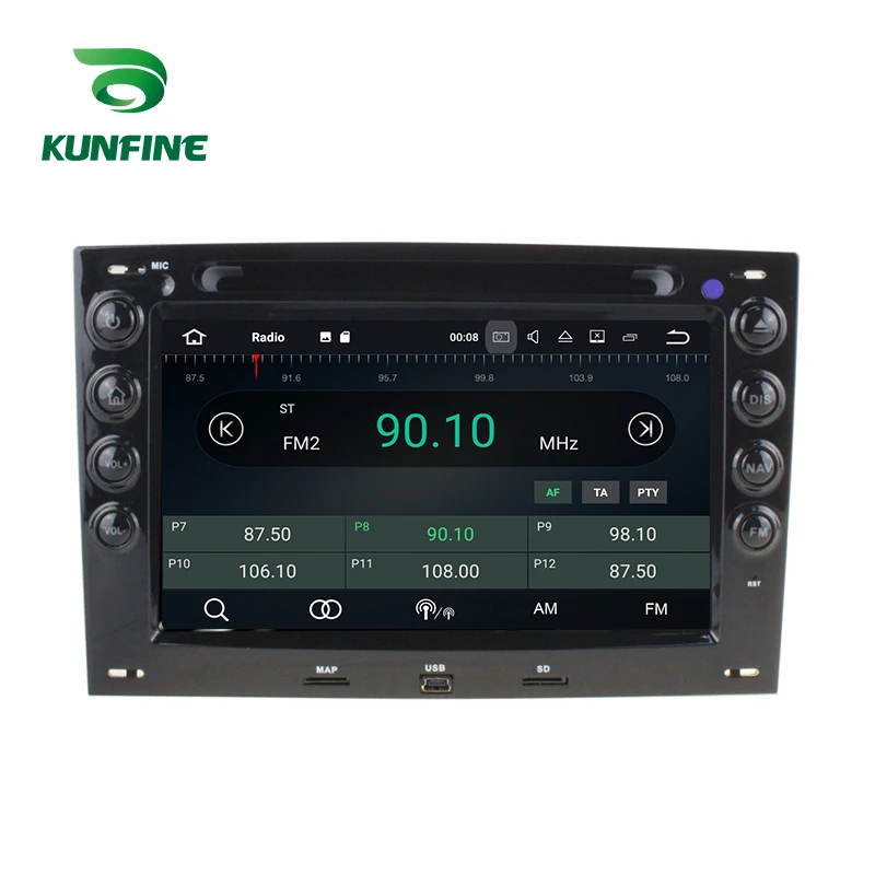 Android Car DVD GPS Navigation Multimedia Player Car Stereo For Renault Megane 2003-2008 8.0 Radio Headunit (4)