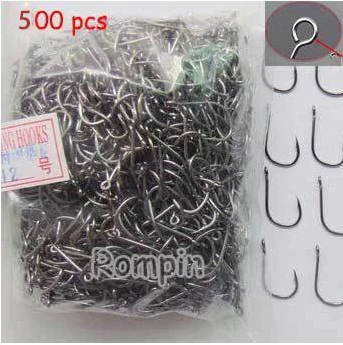 Venta al por mayor 500 piezas carpa ganchos de pesca con