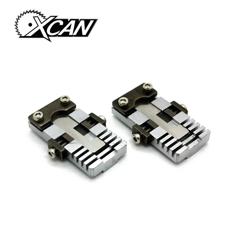 

XCAN 1 Pair Vertical Key Chucking Tools for Special Key.Key Clamp for Car and Special Hard Key Cutting Locksmith Tools