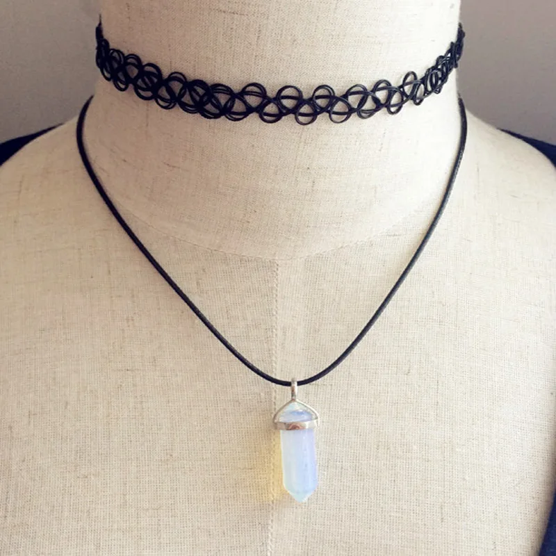 Buy Fashion accessories jewelry New Fishing Line Tattoo Natural crystal stone