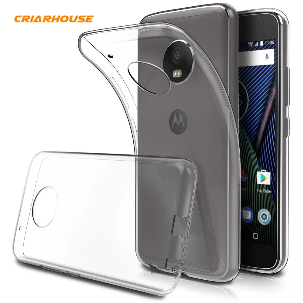 Для Motorola Moto G5 G6 G5s E5 G7 Z3 Play Plus One Power ультратонкий прозрачный мягкий силиконовый