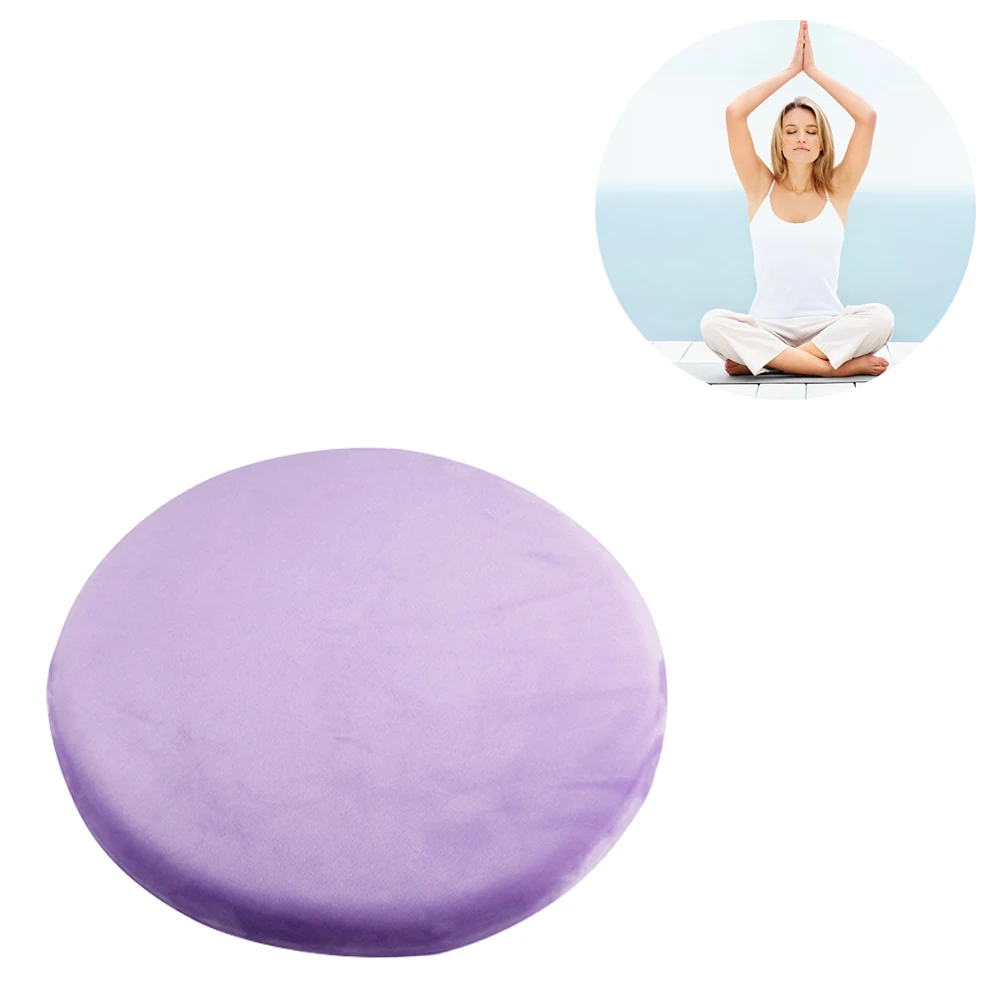 Спортивная йога подушка для медитации круглый памяти хлопок декомпрессии износостойкая Нескользящая подушка для офиса дома