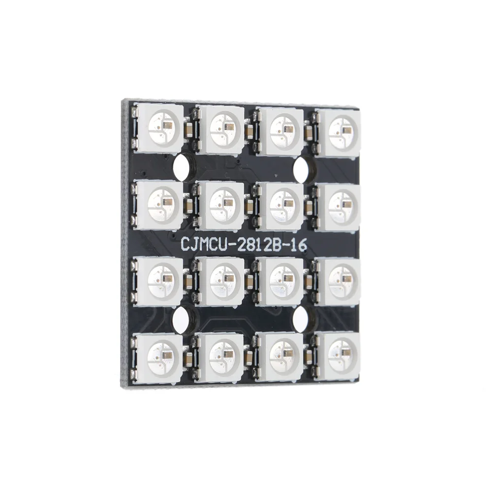 16 бит 4*4 WS2812B 5050 RGB светодиодные Встроенные полноцветные световые приборы для