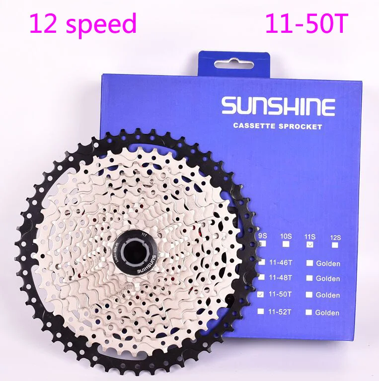 12 скоростей велосипед Freewheel SUNSHINE 11-50T MTB широкий, чем MTB велосипед разные cassete sunracing 11-50 11 12 В горячая Распродажа