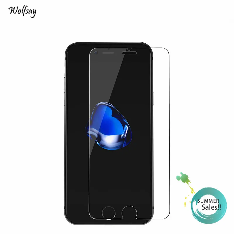 

2pcs Screen Protector for Glass iphone 6 Plus Tempered Glass sFor iphone 6 Plus Glass for iPhone 6s Plus Protective Film Wolfsay