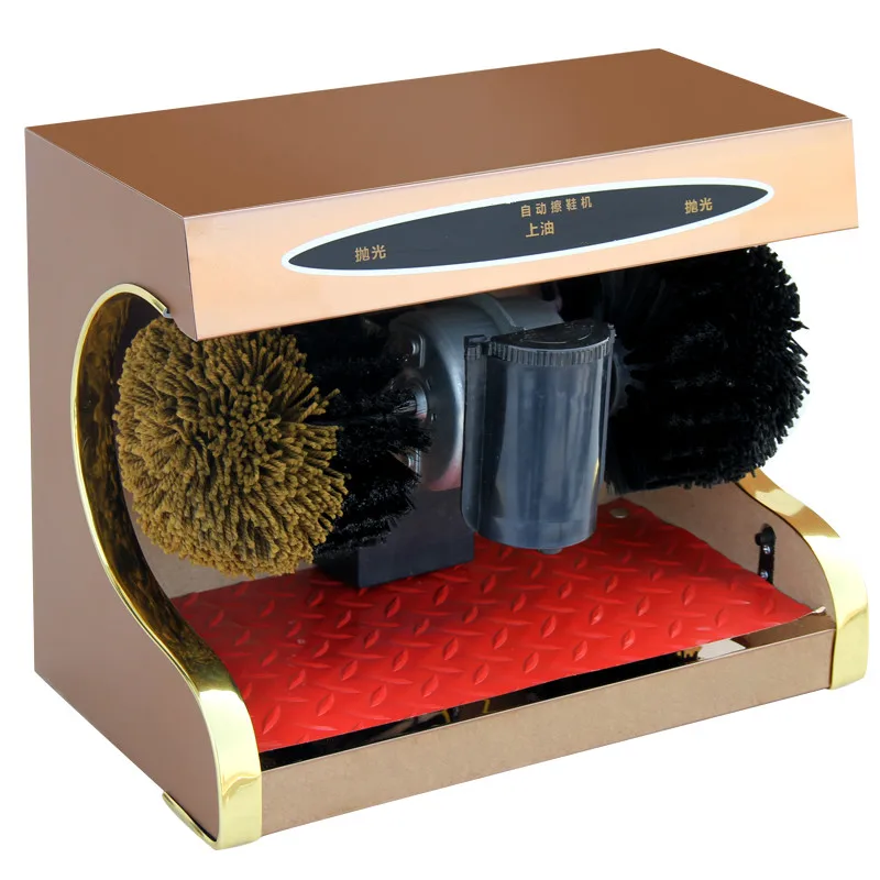 Оборудование для полировки обуви Автоматическая Индукционная машина бытовая электрическая щетка кожаная обувь Автоматическая Индукционная машина