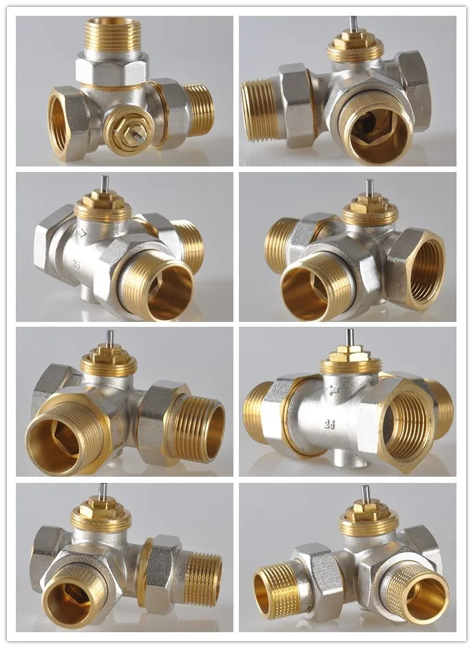 decomposition chart of three way valve