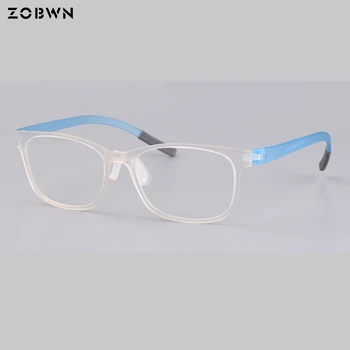 

Cheap TR90 Men Retro Optical Eyeglasses girls women points Brand Designer High Quality Computer Glasses Frame transparent Colors