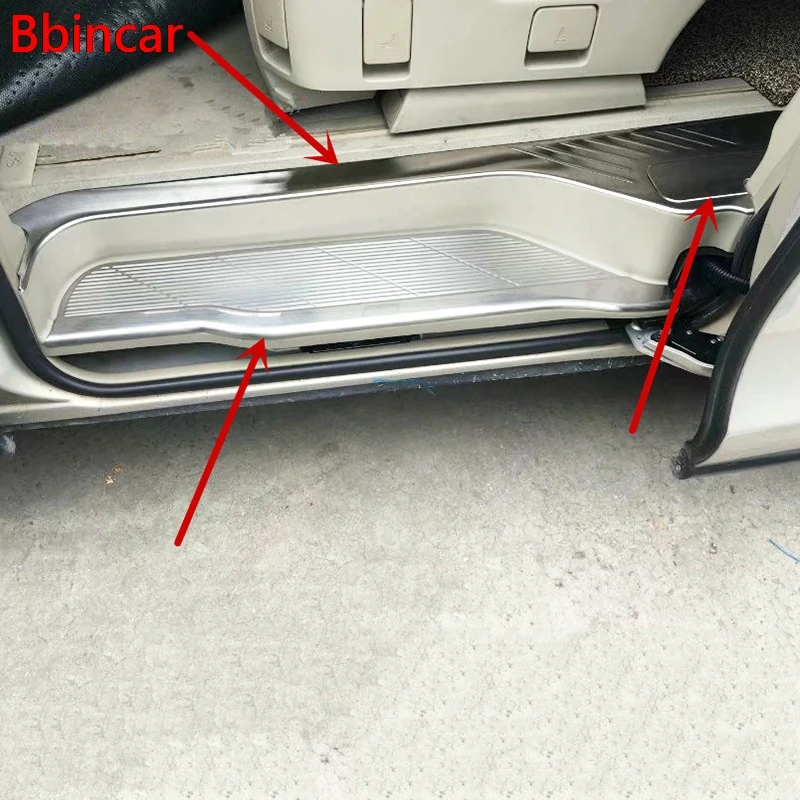Bbincar накладка из нержавеющей стали порог Порог приветственная педаль отделка
