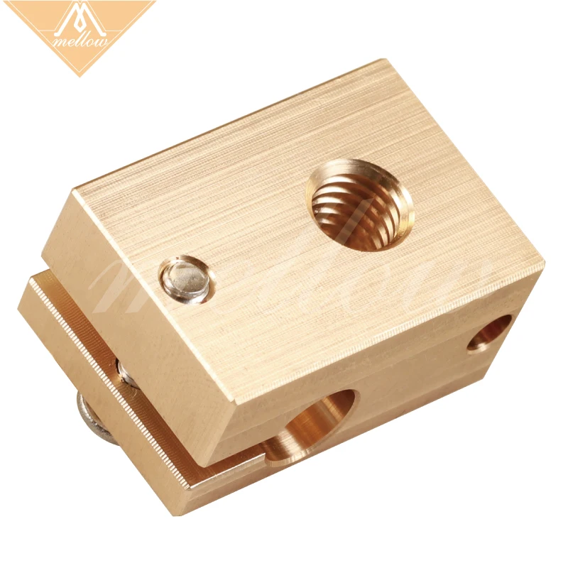 يانع عالية الجودة جميع المعادن المزدوج البثق V6 النحاس سخان كتلة لدرجة حرارة عالية Pt100 J-رئيس 3d طابعة E3d Hotend يانع عالية الجودة جميع المعادن المزدوج البثق V6 النحاس سخان كتلة لدرجة حرارة عالية Pt100 J-رئيس 3d طابعة E3d Hotend