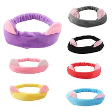 Милая повязка для волос; повязка для волос с кошачьими ушками; милая повязка для волос