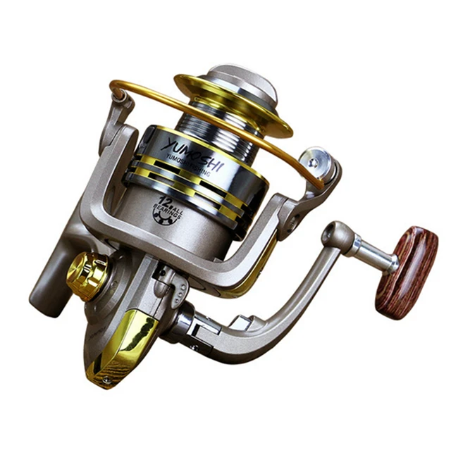 Cheap New Fishing Reels Metal Spinning Reel Fishing Carp Bait Cast Spinning Fly Fishing Reel<br />