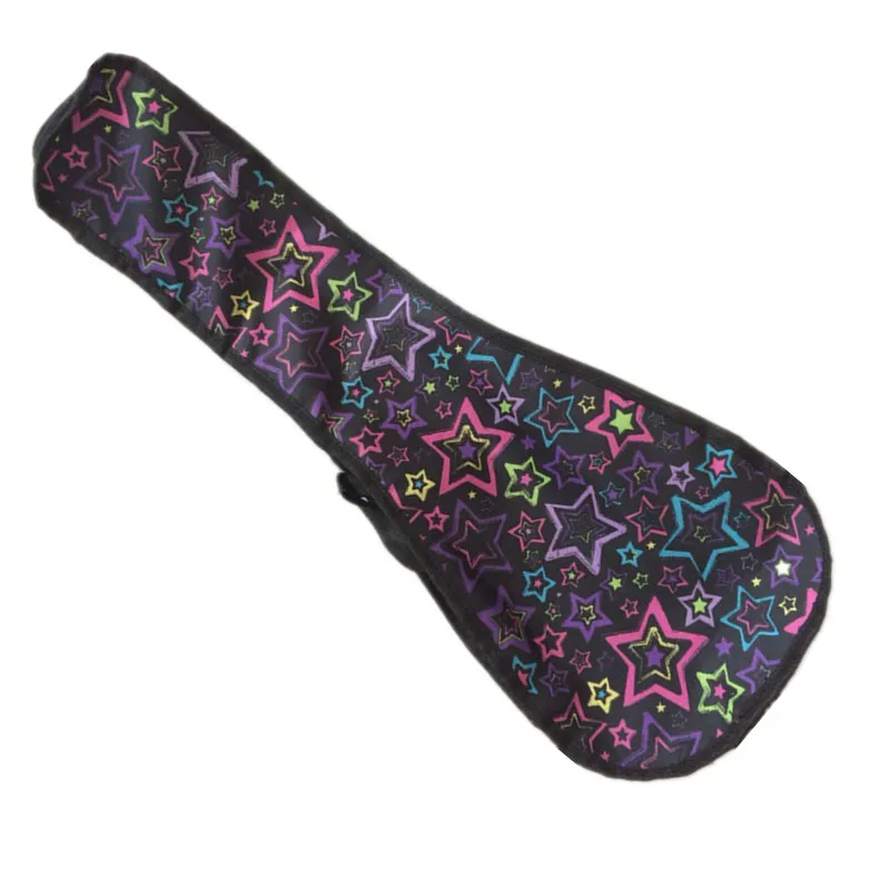 Good quality waterproof 21 23 24 26 28 soprano ukulele case guitar bag gig cover tenor lanikai concert color backpack