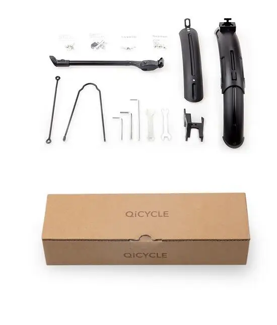 Cheap Original Upgraded version 3re XIAOMI Qicycle electric bicycle Fender stents qicycle Mudguard and Kickstand 0