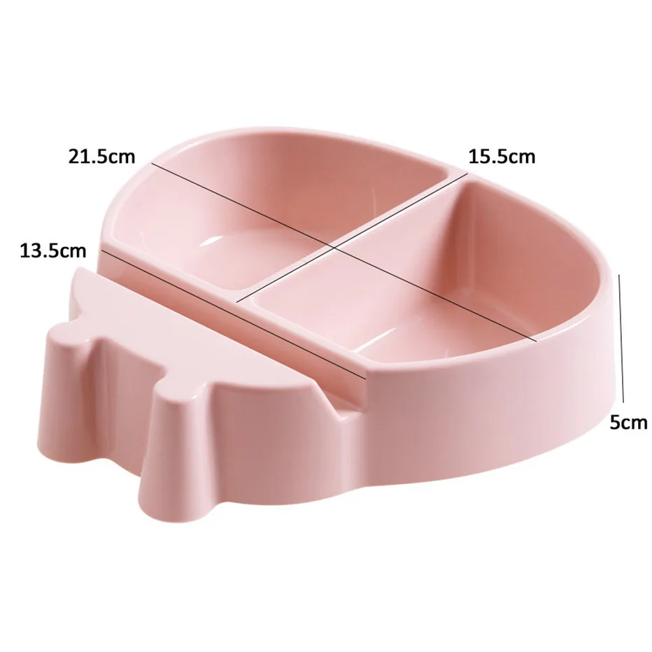 Plastic Storage Box Snacks Nuts Storage Box Garbage Holder Plate Dish Organizer Multifunctional Dry Fruit Container5