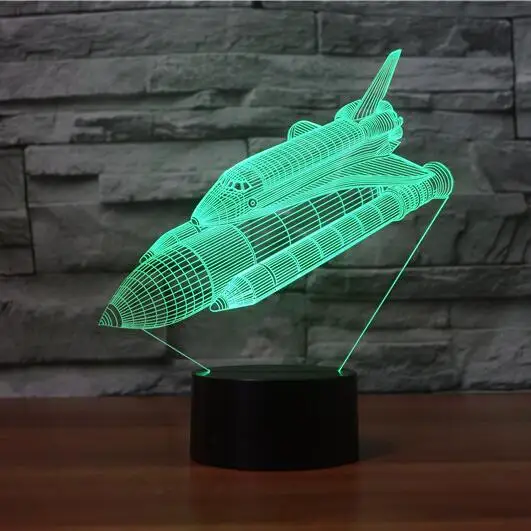Светодиодная лампа с дистанционным управлением и 3d подсветкой для сна|night light|sleep
