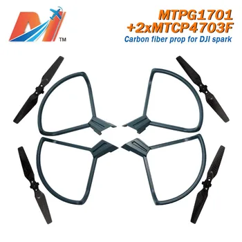 

Maytech 1 set CF props folding carbon propeller for DJI Spark and 1set prop guard for DJI Spark