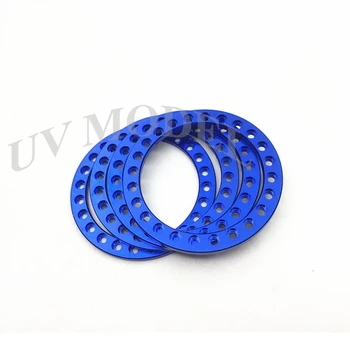 

Royal Blue 4 pcs High Quality Alloy Replacement Wheel Beadlock Ring for 1.9inch Wheel Rim 1/10 RC Crawler Car